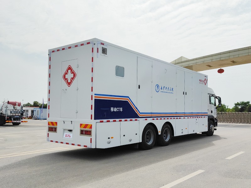 重汽汕德卡移動CT車