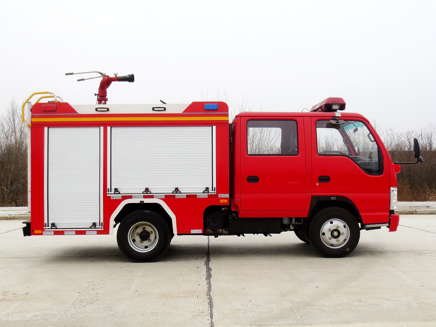 慶鈴五十鈴100P藍牌水罐消防車