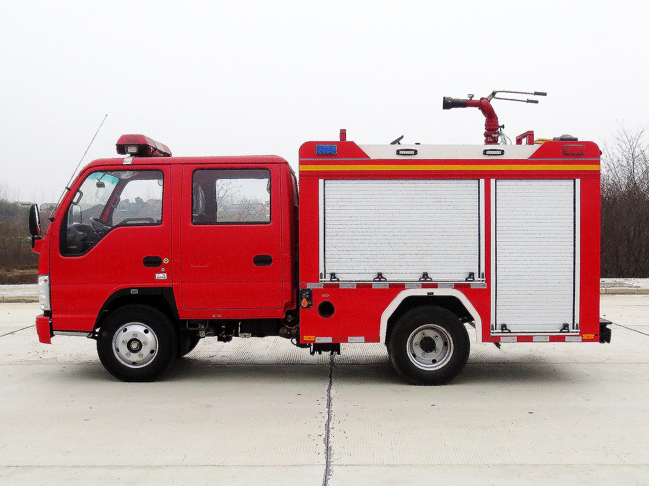 慶鈴五十鈴100P藍牌水罐消防車